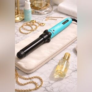 HALOCOUTURE Auto-Rotating Curling Iron NEW – Ceramic Tourmaline 1” Curling Wand